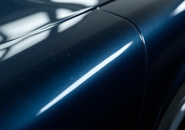 Stessa carrozzeria brillante e priva di graffi dopo la correzione professionale